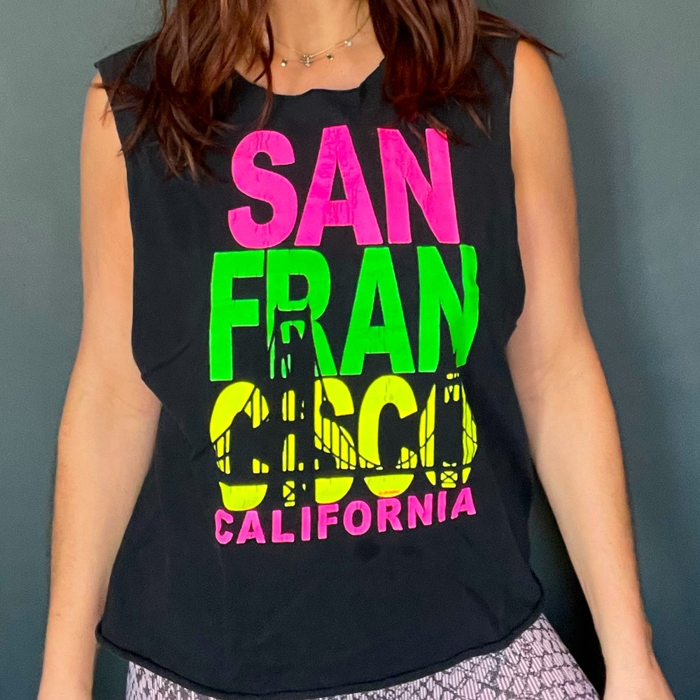 Vintage San Francisco Cut Off Tank Top